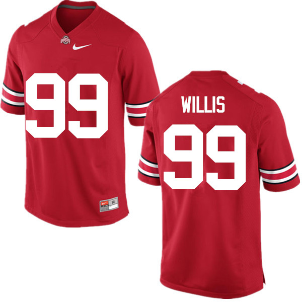 Men Ohio State Buckeyes #99 Bill Willis College Football Jerseys Game-Red